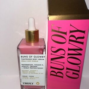 TRULY Buns of Glowry Tightening Body Serum - Pink and Gold